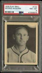 George McQuinn #122 Baseball Cards 1939 Play Ball Prices