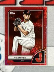Yu Darvish [Red Hot] #74 Baseball Cards 2023 Topps World Classic Prices