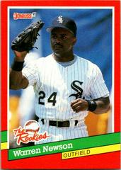 Warren Newson Baseball Cards 1991 Donruss Rookies Prices