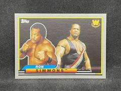 Ron Simmons [Silver] Wrestling Cards 2018 Topps WWE Heritage Big Legends Prices