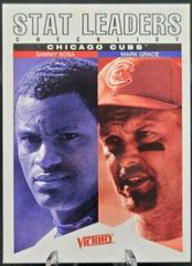 Mark Grace, Sammy Sosa #90 Baseball Cards 2000 Upper Deck Victory Prices