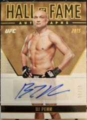 BJ Penn [Gold] #HF-BPN Ufc Cards 2022 Panini Chronicles UFC Hall of Fame Autographs Prices