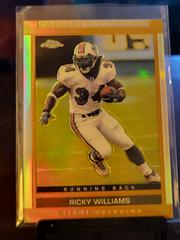 Ricky Williams [Chrome Gold Refractor] Football Cards 2003 Topps Draft Picks & Prospects Prices