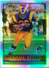 Jerome Bettis [Refractor] #125 Football Cards 1996 Topps Chrome Prices