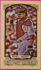Yadier Molina [Mini Salute] #62 Baseball Cards 2014 Topps Gypsy Queen Prices