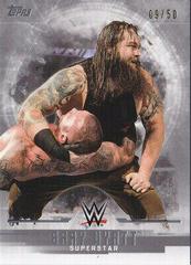 Bray Wyatt [Silver] Wrestling Cards 2017 Topps WWE Undisputed Prices