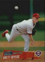 Brett Myers [Refractor] #236 Baseball Cards 2000 Stadium Club Chrome Prices