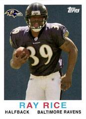 Ray Rice #25 Football Cards 2008 Topps Turn Back the Clock Prices