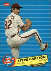 Steve Carlton #2 Baseball Cards 1986 Fleer Future Hall of Famers Prices