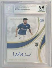 Weston McKennie [Gold] Soccer Cards 2018 Panini Immaculate Rookie Autographs Prices
