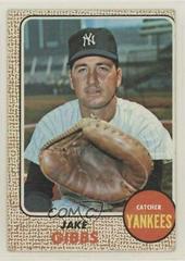 Jake Gibbs #89 Baseball Cards 1968 Topps Milton Bradley Prices