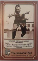 Roy Link Lyman Football Cards 1975 Fleer Hall of Fame Prices