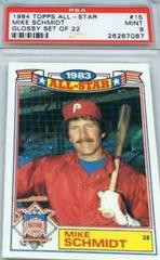 Mike Schmidt Baseball Cards 1984 Topps All Star Glossy Set of 22 Prices