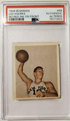 Lee Knorek [No Red Overprint Back] #68 Basketball Cards 1948 Bowman Prices
