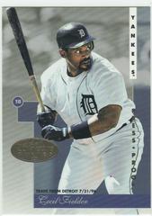Cecil Fielder [Gold Press Proof] #12 Baseball Cards 1996 Leaf Signature Prices