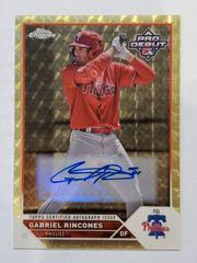 Gabriel Rincones [Autograph Superfractor] #PDC-134 Baseball Cards 2023 Topps Pro Debut Chrome Prices