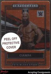 Ciampa [Orange] Wrestling Cards 2022 Panini Impeccable WWE Stainless Stars Prices
