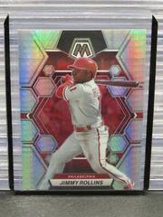 Jimmy Rollins [Hyper] #9 Baseball Cards 2023 Panini Chronicles Mosaic Prices