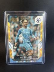 Jack Grealish [Gold Laser] Soccer Cards 2021 Panini Score Premier League Prices