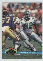 Reggie White [Super Bowl XXVI] Football Cards 1991 Stadium Club Prices