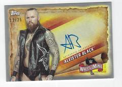 Aleister Black [Silver] #A-AL Wrestling Cards 2020 Topps WWE Road to WrestleMania Autographs Prices