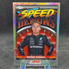 George Russell #SD-GR Racing Cards 2023 Topps Chrome Formula 1 Speed Demons Prices