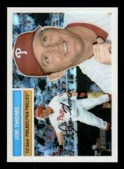 Jim Thome [Refractor] Baseball Cards 2005 Topps Heritage Chrome Prices