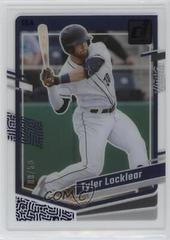 Tyler Locklear [Blue] #6 Baseball Cards 2023 Panini Chronicles Clearly Donruss Prices