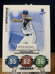 Zack Greinke [Code Card] Baseball Cards 2010 Topps Attax Prices