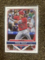Mike Trout #1 Baseball Cards 2023 Topps Flagship Collection Prices