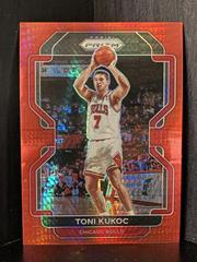 Toni Kukoc [Red Hyper Prizm] Basketball Cards 2021 Panini Prizm Prices