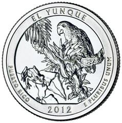 2012 S [EL YUNQUE] Coins America the Beautiful Quarter Prices