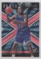 Shaquille O'Neal Optic [Blue Laser] Basketball Cards 2021 Panini Donruss Power in the Paint Prices