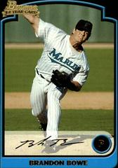 Brandon Bowe #182 Baseball Cards 2003 Bowman Prices
