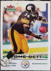 Jerome Bettis [Draft Position] Football Cards 2000 Fleer Focus Prices