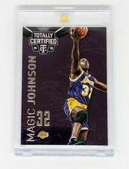 Magic Johnson [Platinum Purple] #116 Basketball Cards 2014 Panini Totally Certified Prices