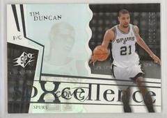 Tim Duncan #107 Basketball Cards 2003 Spx Prices