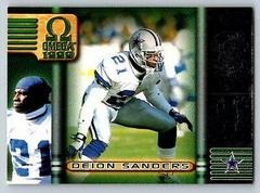Deion Sanders #70 Football Cards 1999 Pacific Omega Prices