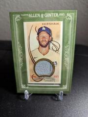 Clayton Kershaw #MFR-CK Baseball Cards 2023 Topps Allen & Ginter Mini Framed Relics Prices