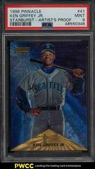 Ken Griffey Jr. [Artist's Proof] #41 Baseball Cards 1996 Pinnacle Starburst Prices
