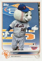 Mr. Met #M-14 Baseball Cards 2022 Topps Opening Day Mascots Prices