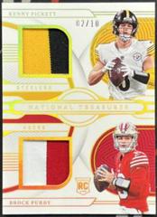 Kenny Pickett [Patch Autograph Holo Gold] #158 Football Cards 2022 Panini National Treasures Prices