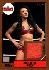 Alicia Fox [Bronze] Wrestling Cards 2017 Topps WWE Heritage Shirt Relics Prices
