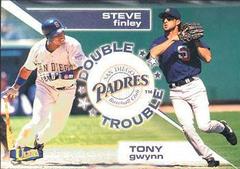 Tony Gwynn / Steve Finley Baseball Cards 1998 Ultra Double Trouble Prices