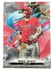 Mike Trout [Red] #27 Baseball Cards 2023 Topps Inception Prices