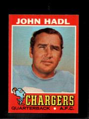 John Hadl #255 Football Cards 1971 Topps Prices