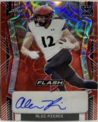Alec Pierce [Kaleidoscope Red] Football Cards 2022 Leaf Flash Autographs Prices