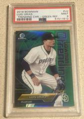 Luis Urias [Green Refractor] Baseball Cards 2018 Bowman Trending Prices