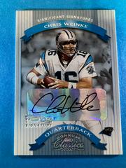 Chris Weinke [Significant Signatures] Football Cards 2002 Panini Donruss Classics Prices