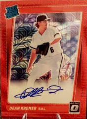 Dean Kremer [Red Mojo] #RRS-DK Baseball Cards 2021 Panini Donruss Optic Rated Rookie Signatures Prices